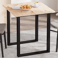 vidaXL Bordsskivor 2 st 70x35x1,7 cm rektangulär massiv furu