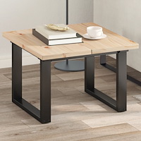vidaXL Bordsskivor 2 st 60x30x2,5 cm rektangulär massiv furu