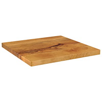vidaXL Bordsskiva 60x60x3,8 cm fyrkantig massivt mango-trä