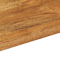 vidaXL Bordsskiva 100x50x3,8 cm rektangulär massivt mango-trä