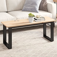 vidaXL Bordsskiva 110x40x1,7 cm rektangulär massiv furu