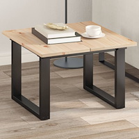 vidaXL Bordsskivor 2 st 60x30x1,7 cm rektangulär massiv furu