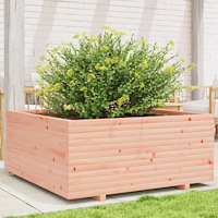 vidaXL Odlingslåda 110x110x49,5 cm massivt douglasträ