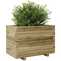 vidaXL Odlingslåda 70x40x49,5 cm impregnerat furu