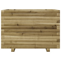 vidaXL Odlingslåda 70x40x49,5 cm impregnerat furu