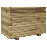 vidaXL Odlingslåda 70x40x49,5 cm impregnerat furu