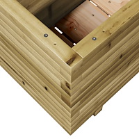vidaXL Odlingslåda 70x40x49,5 cm impregnerat furu