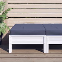 vidaXL Palldyna marinblå 60x60x9,5 cm oxfordtyg