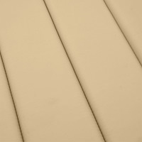 vidaXL Solsängsdyna melerad beige 200x50x4 cm tyg