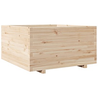 vidaXL Odlingslåda 90x90x49,5 cm massivt furuträ