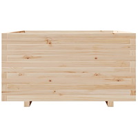 vidaXL Odlingslåda 90x90x49,5 cm massivt furuträ