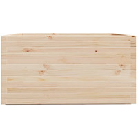 vidaXL Odlingslåda 90x90x49,5 cm massivt furuträ