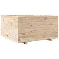 vidaXL Odlingslåda 90x90x49,5 cm massivt furuträ
