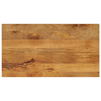 vidaXL Bordsskiva 120x50x3,8 cm rektangulär massivt mango-trä