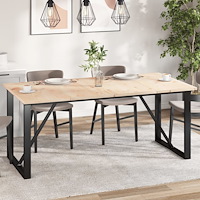 vidaXL Bordsskivor 4 st 90x45x2,5 cm rektangulär massiv furu