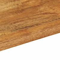 vidaXL Bordsskiva 120x60x3,8 cm rektangulär massivt mango-trä