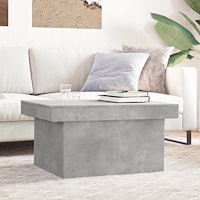 vidaXL Soffbord betonggrå 100x55x40 cm konstruerat trä