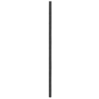 vidaXL Ogräsmatta svart 4x10 m PP