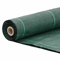 vidaXL Ogräsmatta grön 1,5x200 m PP