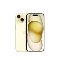 Apple Apple iPhone 15 15,5 cm (6.1") Dubbla SIM-kort iOS 17 5G USB Type-C 512 GB Gul