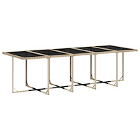 vidaXL Matgrupp för trädgården med dynor 15 delar beige konstrotting