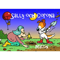 Papertalk Sally och Corona (inbunden)