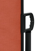 vidaXL Infällbar sidomarkis terrakotta 180x1000 cm