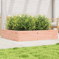 vidaXL Odlingslåda 110x110x23 cm massivt douglasträ