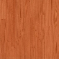 vidaXL Odlingslåda vaxbrun 60x60x49,5 cm massiv furu