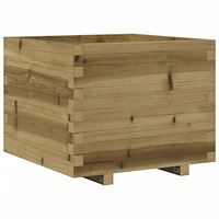 vidaXL Odlingslåda 60x60x49,5 cm impregnerat furu
