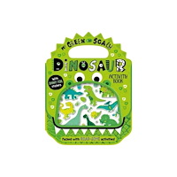 MAKE BELIEVE IDEAS Shiny Stickers My Green and Scaly Dinosaur Activity Book (häftad, eng)