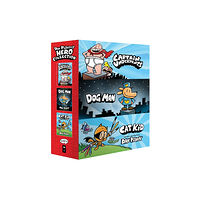 Scholastic US Dav Pilkey's Hero Collection (Captain Underpants #1, Dog Man #1, Cat Kid Comic Club #1) (inbunden, eng)