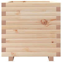 vidaXL Odlingslåda 50x50x49,5 cm massivt furuträ