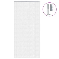 vidaXL Myggdraperi för dörr 100x226 cm aluminium