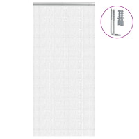 vidaXL Myggdraperi för dörr 100x212 cm aluminium