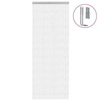 vidaXL Myggdraperi för dörr 80x201 cm aluminium