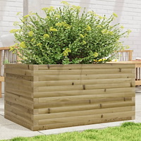 vidaXL Odlingslåda 90x60x46 cm impregnerat furu