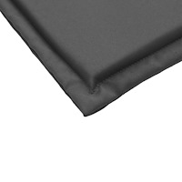 vidaXL Sittdynor för trädgården 4 st antracit 45x45x2 cm fyrkantig