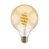 Hombli Filament Bulb E27 G95-Amber CCT