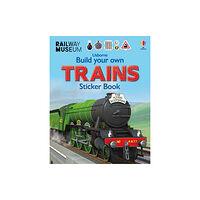 Usborne Publishing Ltd Build Your Own Trains Sticker Book (häftad, eng)