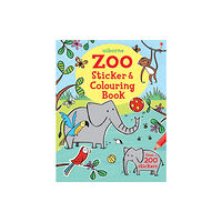 Usborne Publishing Ltd Zoo Sticker and Colouring Book (häftad, eng)