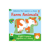 Usborne Publishing Ltd Usborne First Jigsaws: Farm Animals (häftad, eng)