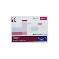 Kaplan Publishing E3 STRATEGIC MANAGEMENT - REVISION CARDS (häftad, eng)