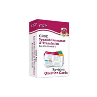 Coordination Group Publications Ltd (CGP) GCSE AQA Spanish: Grammar & Translation Revision Question Cards (For exams in 2025) (inbunden, eng)