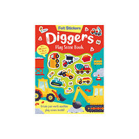 Gemini Books Group Ltd Felt Stickers Diggers Play Scene Book (häftad, eng)