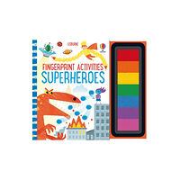 Usborne Publishing Ltd Fingerprint Activities Superheroes (bok, spiral, eng)