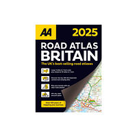 AA Publishing AA Road Atlas Britain 2025 (bok, spiral, eng)