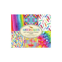 Tuttle Publishing Rainbow Watercolors Gift Wrapping Papers - 6 sheets (häftad, eng)