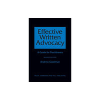 Wildy, Simmonds and Hill Publishing Effective Written Advocacy (häftad, eng)