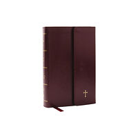 Thomas nelson publishers NKJV Compact Paragraph-Style Bible w/ 43,000 Cross References, Burgundy Leatherflex w/ Magnetic Flap, Red Letter, Comfor...